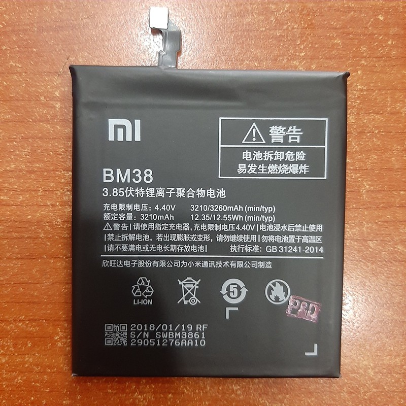 Pin Xiaomi BM38 Mi 4S Mi4S