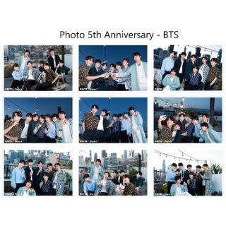 [Sẵn] Lomo card BTS - 5th Anniversary