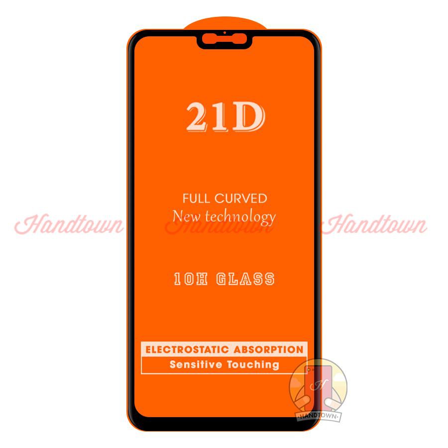 Kính Cường lực Xiaomi Mi 8 Lite Full màn hình 21D Handtown SIÊU BỀN
