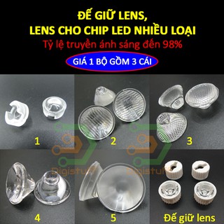 Lens cho chip LED - đế giữ lens cho chip LED - thấu kính cho chip LED chất lượng cao