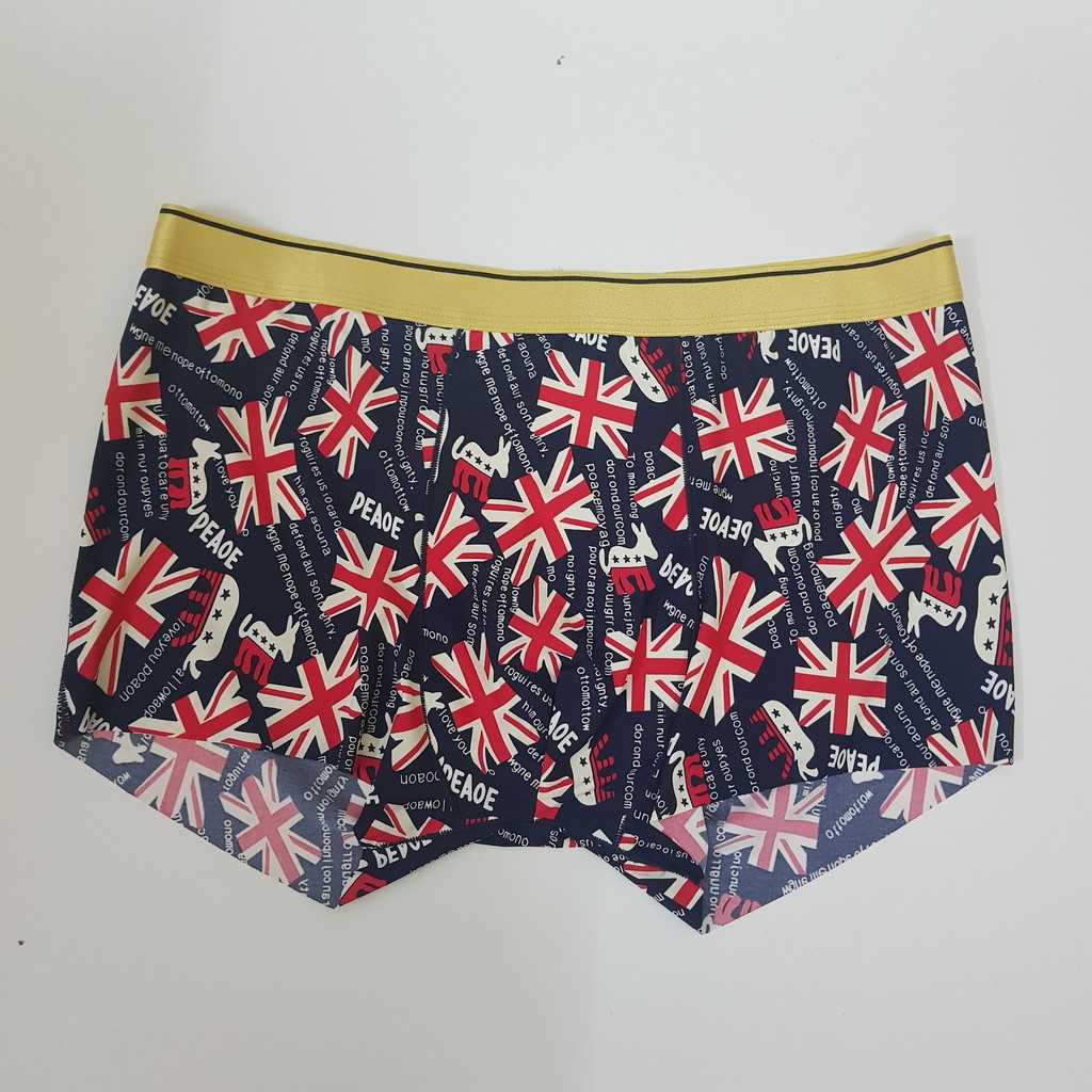 [ SALE 1 NGÀY DUY NHẤT ] QUẦN LÓT NAM BOXER THUN LẠNH 4 CHIỀU HÌNH NGỘ NGHĨNH