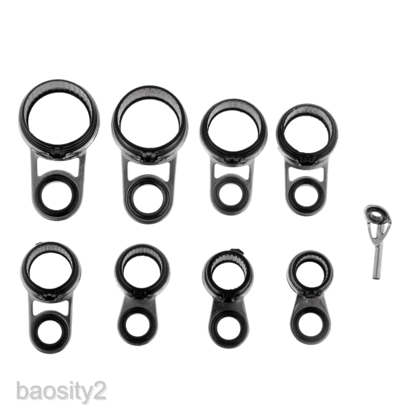 Set 9 Vòng Gắn Cần Câu Cá Nhiều Kích Cỡ