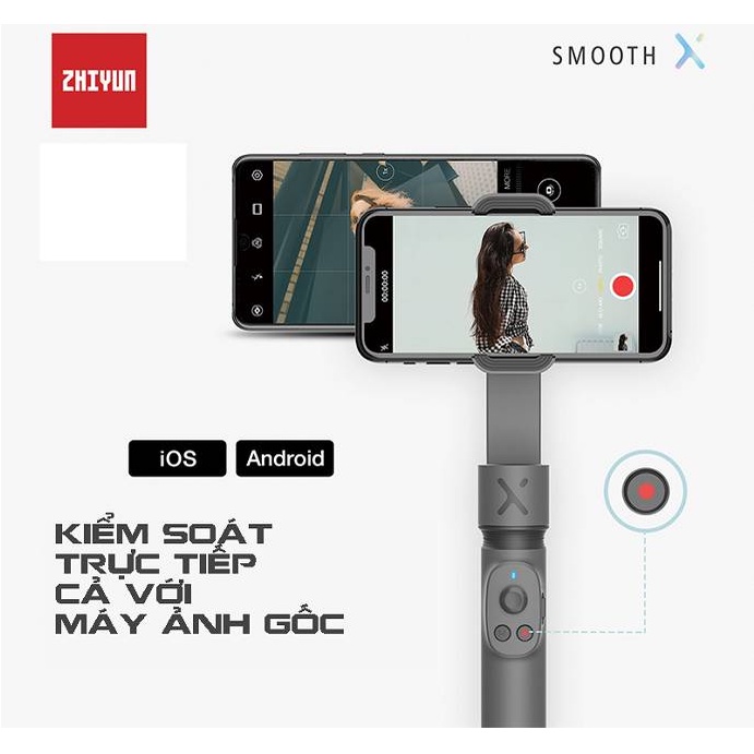 Gimbal chống rung Zhiyun Smooth X Combo | BigBuy360 - bigbuy360.vn