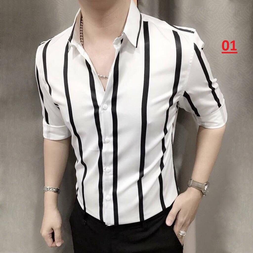 Áo sơ mi nam kẻ sọc ,lịch lãm sang choảnh cho mọi lứa tuổi - ANPAZA SM32 | BigBuy360 - bigbuy360.vn