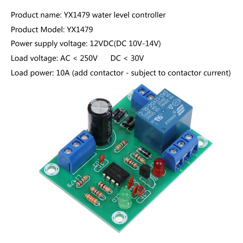 Bảng Mạch Kiểm Soát Mực Lỏng Tự Động Cho Bể Cá
