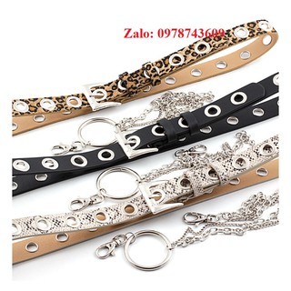 Thắt lưng kèm chain đôi mẫu MỚI NHẤT xích