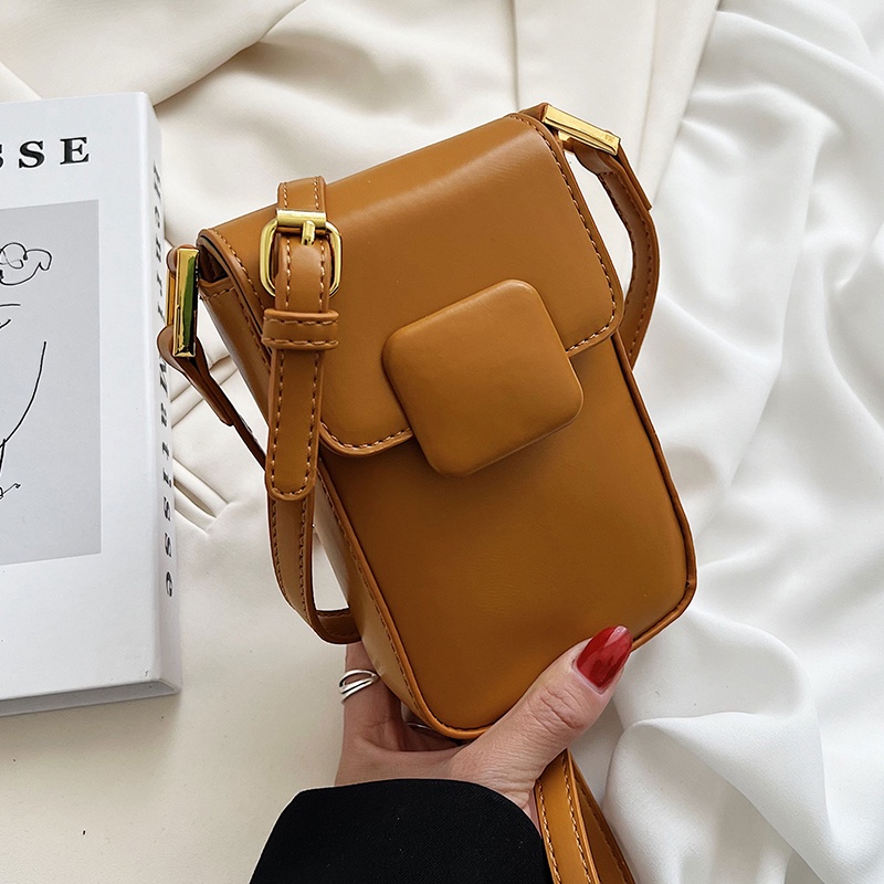 IELGY Túi Đựng Điện Thoại Đeo Chéo Dễ Phối Đồ Thời Trang Cho Nữ