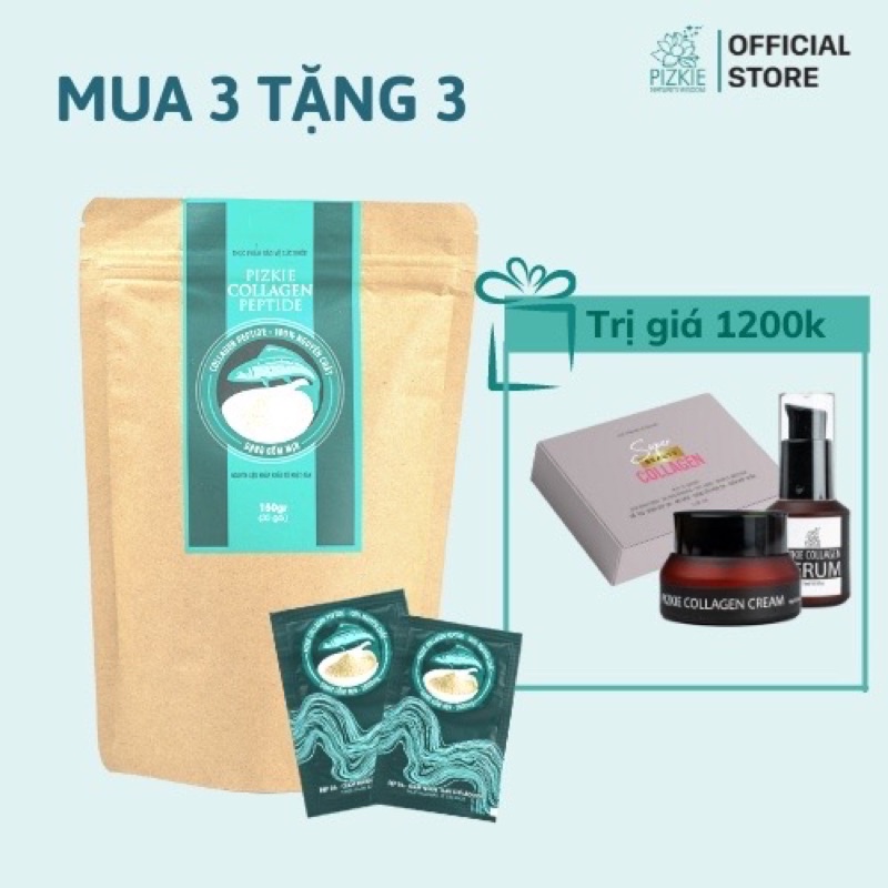 Collagen cá hồi Pizkie - BÍ QUYẾT ĐẸP TOÀN DIỆN TỪ DA ĐẾN TÓC | Thế Giới Skin Care