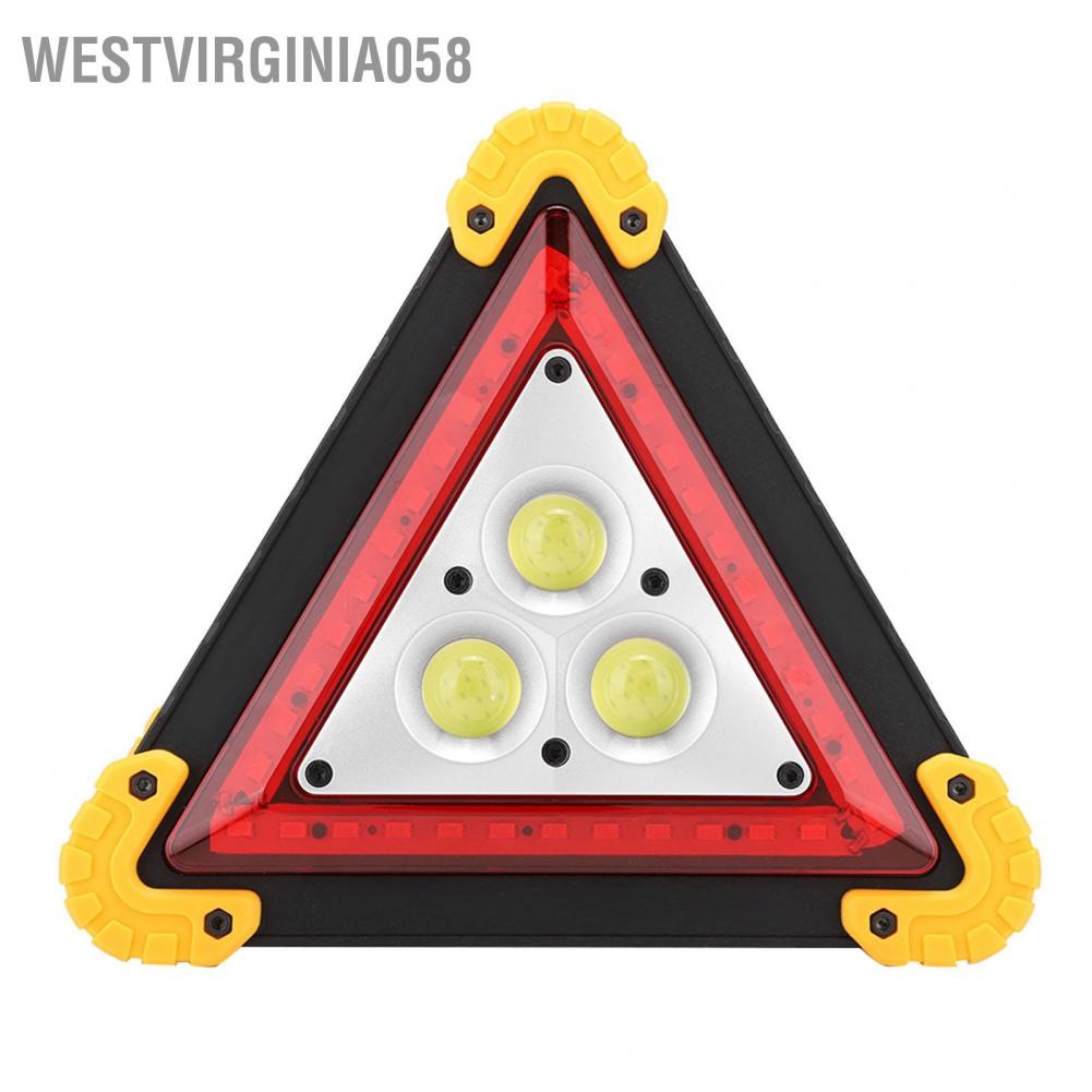 Có thể bán buôn 30W Multifunction Car Breakdown Emergency Safety Triangle Stop Sign with Red LED Warning Light Westvirginia058 Hàng giao ngay