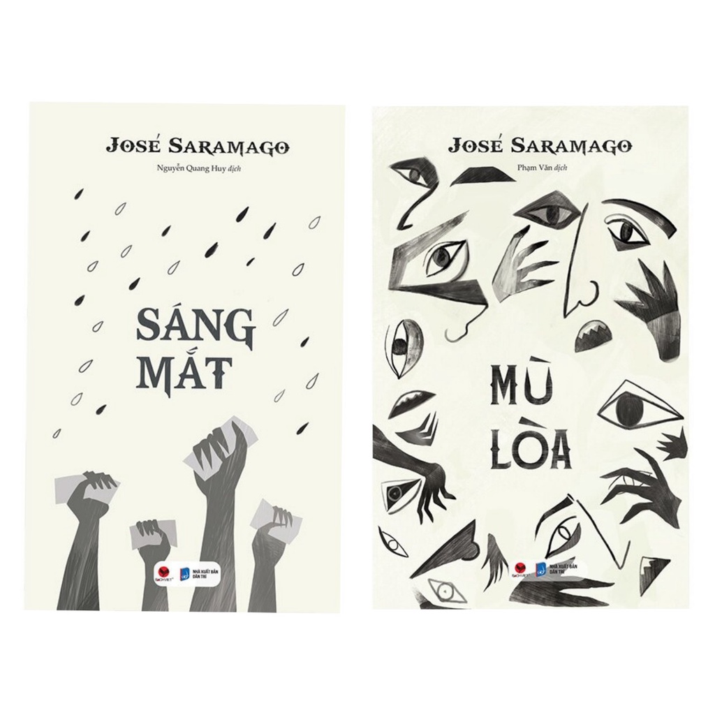 Sách combo2c: Mù Lòa +Sáng Mắt - José Saramago- bv