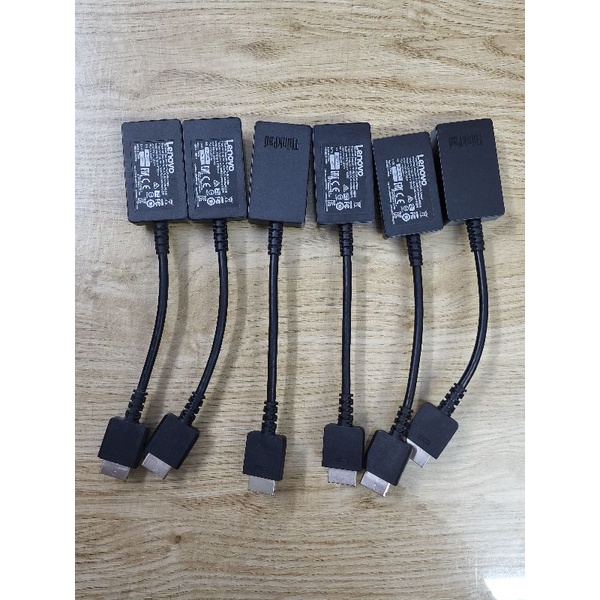 Đầu chuyển USB - C ra VGA và Lenovo Thinkpad ra RJ45 và VGA