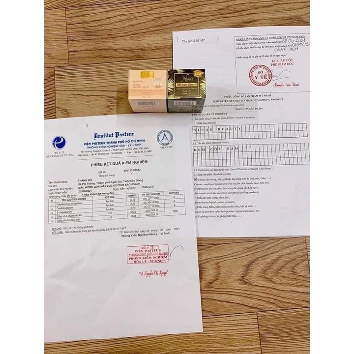 COMBO kem Face cốt Nám Đông ý NiCos và kem cốt Trắng nâng cơ Nicos Beauty