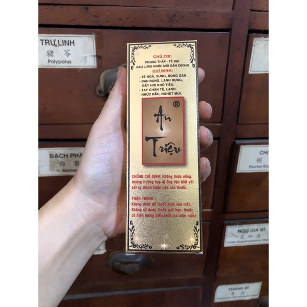 An Triệu - cồn xoa bóp 100ml