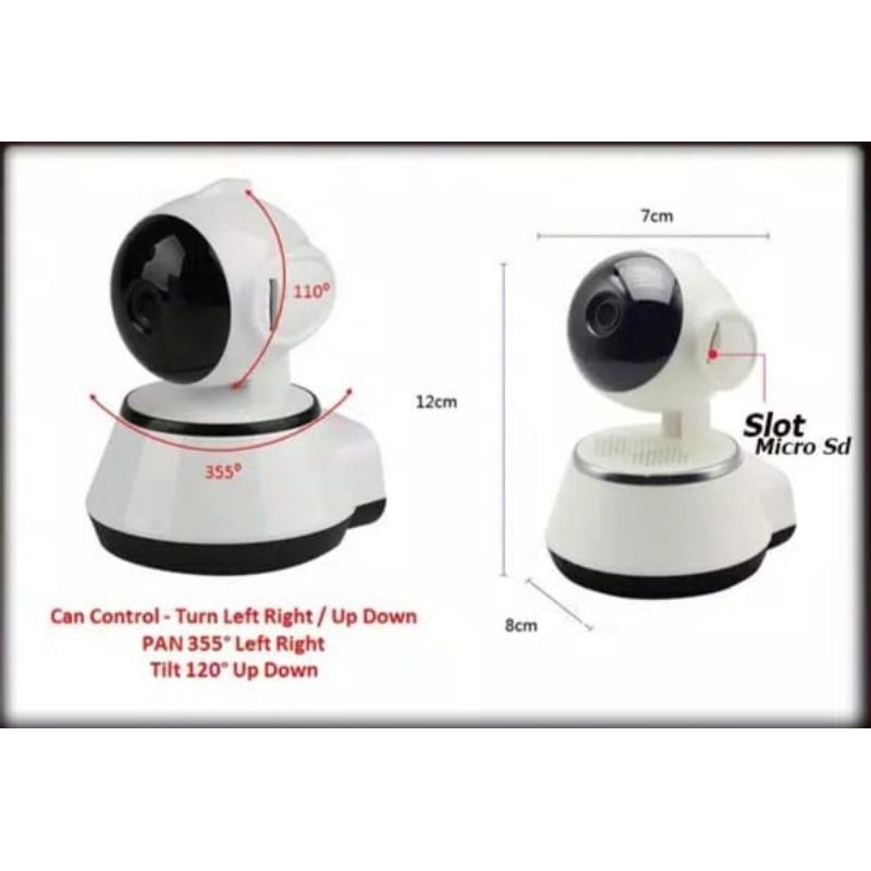 Ip Cctv Wifi Baby 720p 360 Độ (clearer Photo)