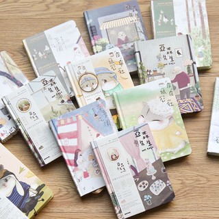 sổ tay, sổ kế hoạch bìa cứng hình thú siêu đáng yêu mẫu mới