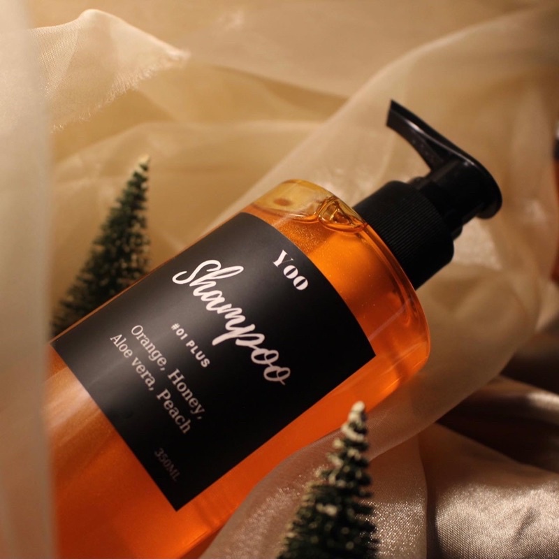 Dầu Gội Giữ Màu Nhuộm,  Siêu Kiềm Dầu Tóc Giảm Ngứa, Ngăn Gàu Cam Mật Ong Plus 350ml Organic Shampoo -  Yoo.haircare