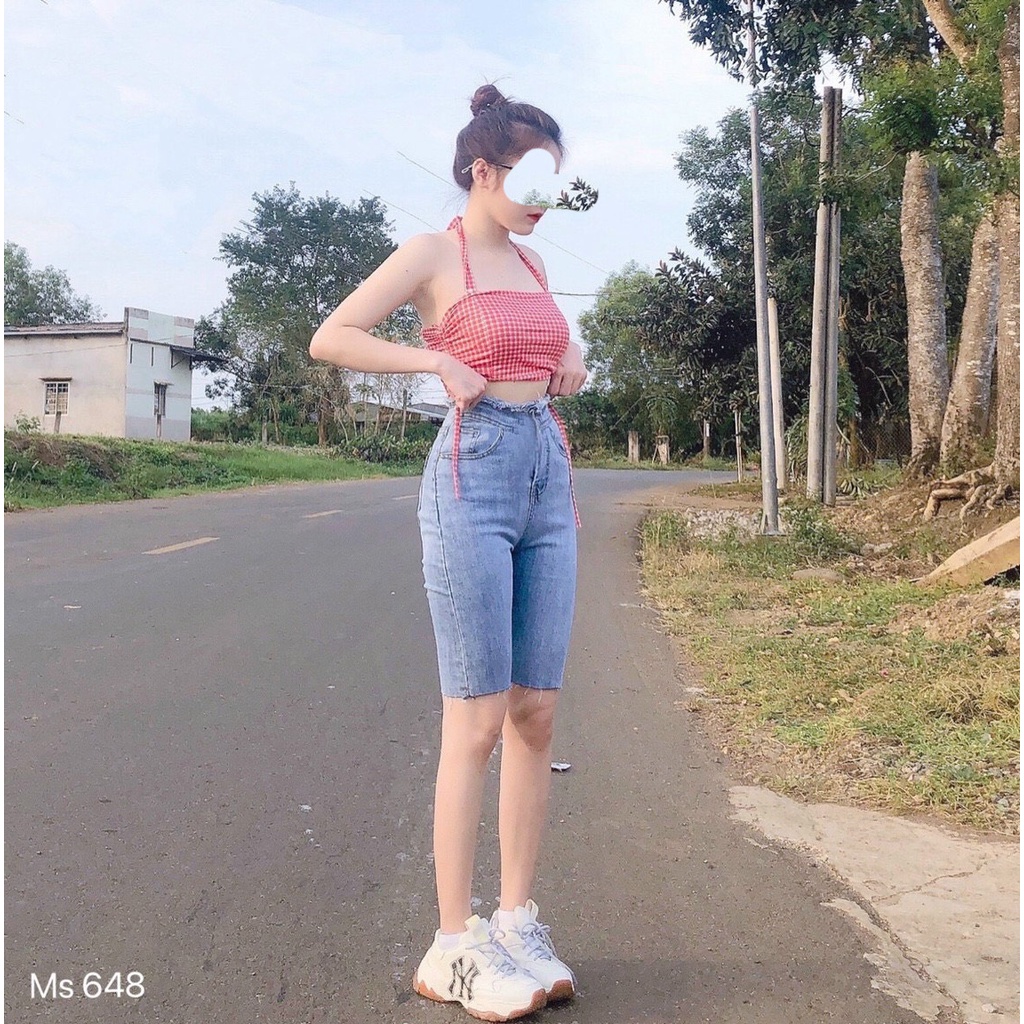[ VƯƠNG QUYỀN ] QUẦN SKINNY JEANS GIÃN LỬNG NỮ LƯNG CAO PHỐI LƯNG XÙ MÀU XANH NHẠT, XANH ĐẬM LAI TUA CAO CẤP NITIQC
