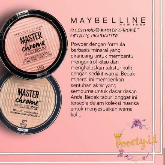 (Hàng Mới Về) Phấn Bắt Sáng Maybelline Chất Lượng Cao