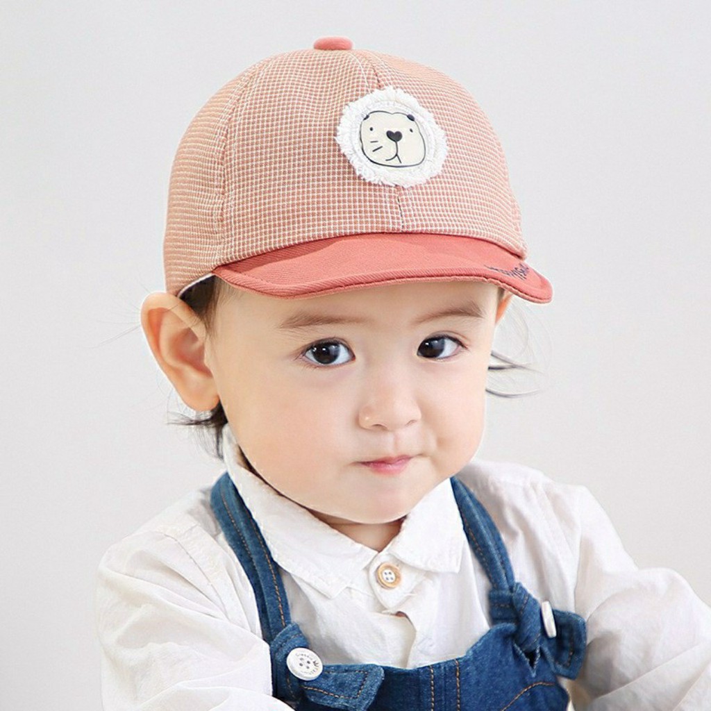 Mũ lưỡi trai cho bé hình thú (Sư tử) từ 4-18 tháng