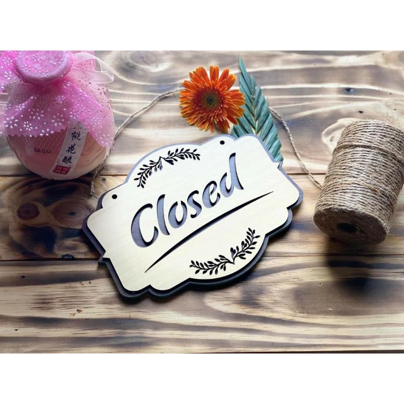 Bảng GỖ Open - Closed