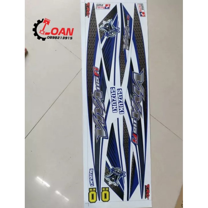 BỘ TEM SUZUKI VIVA 115 FI