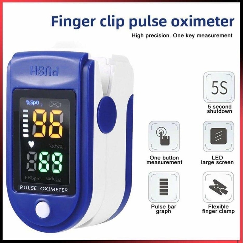 Máy đo SPO2,Máy đo nồng độ oxy trong máu và nhịp tim LK87 - Bảo hành