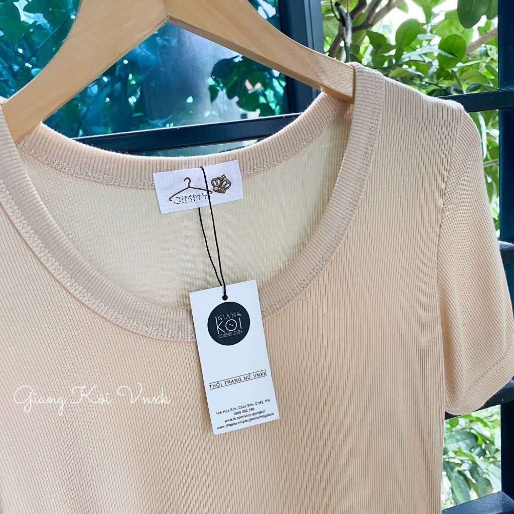 Áo thun tăm cổ u Giangkoivnxk