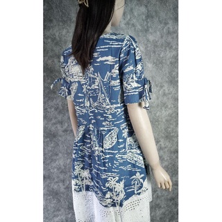 Đầm Họa Tiết Mùa Hè Size M