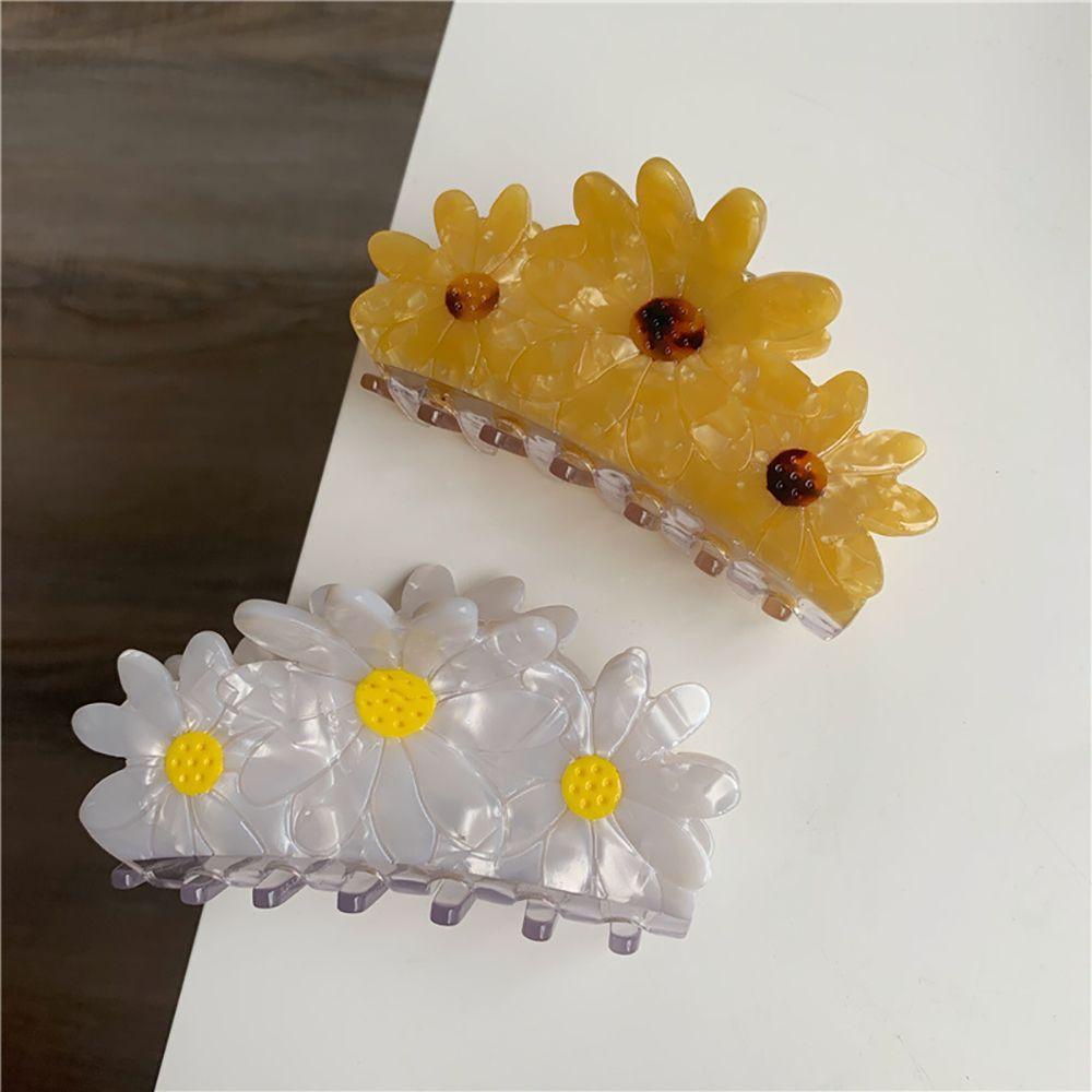 TWINKLE Kẹp Tóc Hoa Cúc Thời Trang Cho Nữ