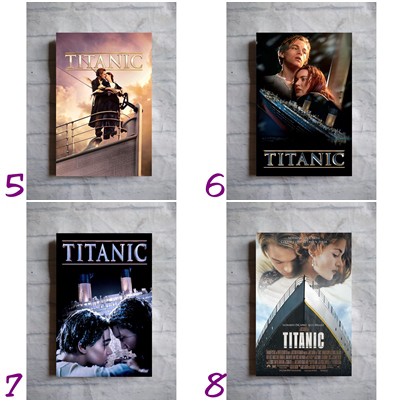 Poster Phim Titanic Bằng Gỗ Treo Tường Trang Trí