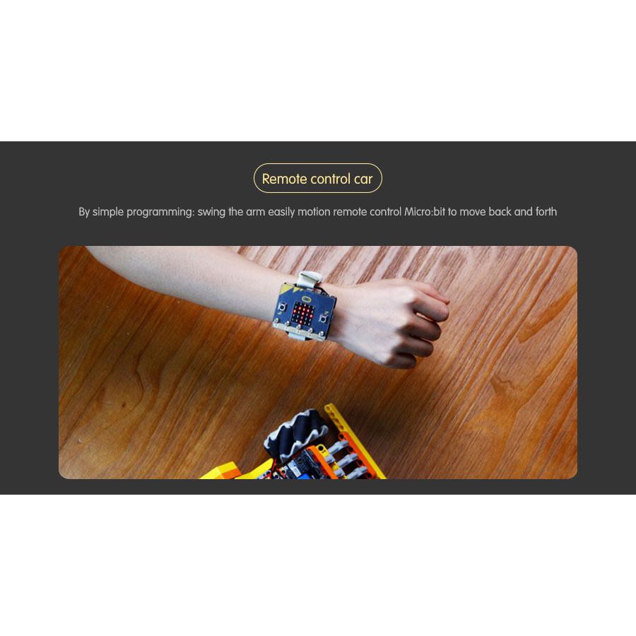 Đồ chơi STEM Wrist:bit vòng đeo tay sử dụng micro:bit