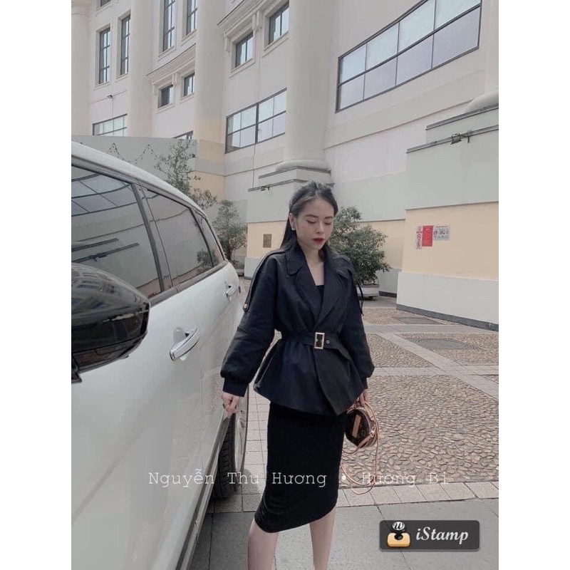 [Mã WASTMAY giảm 15% tối đa 30K đơn 150K] Áo khoác kaki kèm đai 2 lớp (150k) | BigBuy360 - bigbuy360.vn