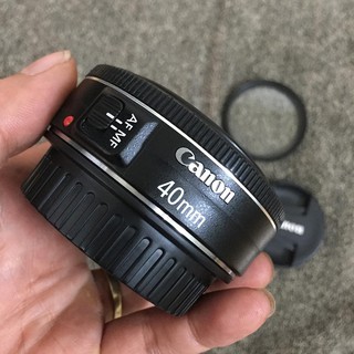 Ống kính canon EF 40f2.8 STM dùng cho máy Crop và Fullframe