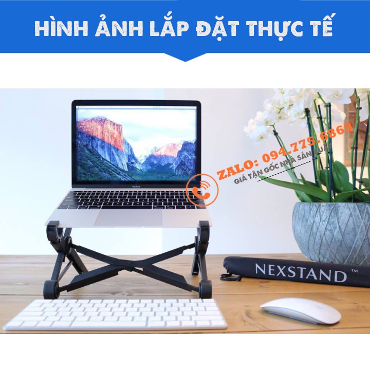 Giá Đỡ Macbook &amp; Laptop - NEXSTAND K2 - Đế Tản Nhiệt Laptop Macbook Cao Cấp