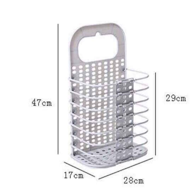 Giỏ Treo Quần Áo Gấp Gọn Tiện Dụng