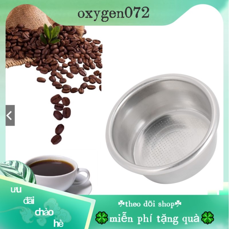 Oxygen072 Rổ lọc cafe Rổ lưới lọc cà phê Bộ lọc bằng thép không gỉ 304 Phụ kiện máy pha cà phê 53mm cho Breville 870