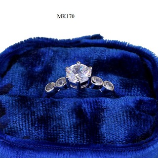 Nhẫn mạ bạc October Love cao cấp
