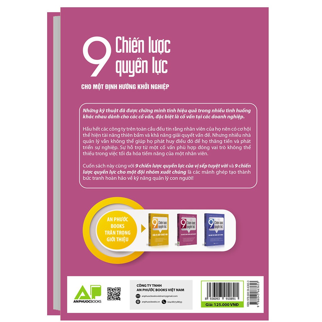 Sách - 9 Chiến Lược Quyền Lực Cho Một Định Hướng Khởi Nghiệp