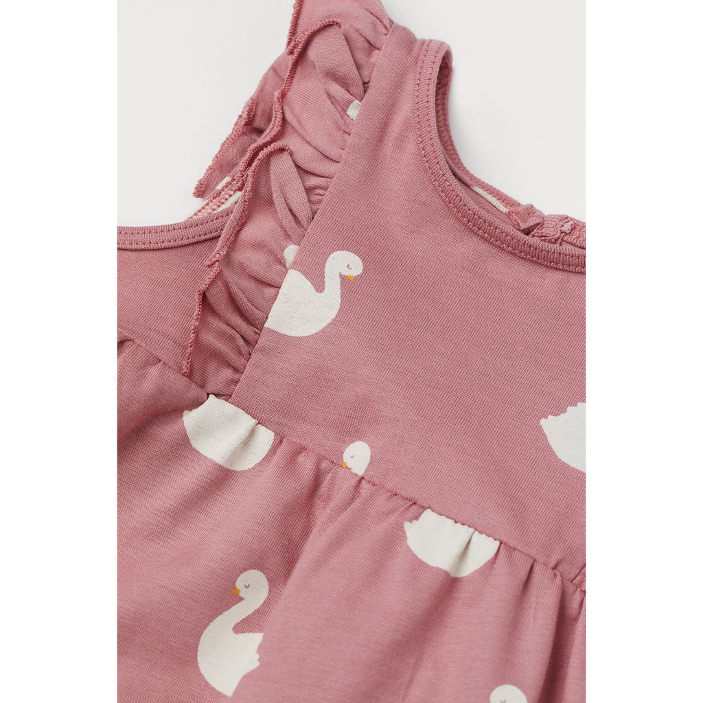 Váy cánh tiền quốc dân chính hãng UK thiên nga hồng size 6-9M đến 3-4Y