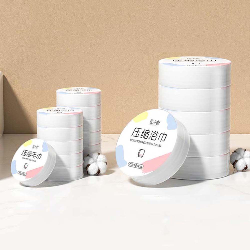 Khăn Nén Bằng Vải Không Dệt Cỡ Lớn Khô Nhanh Dùng Khi Tắm
