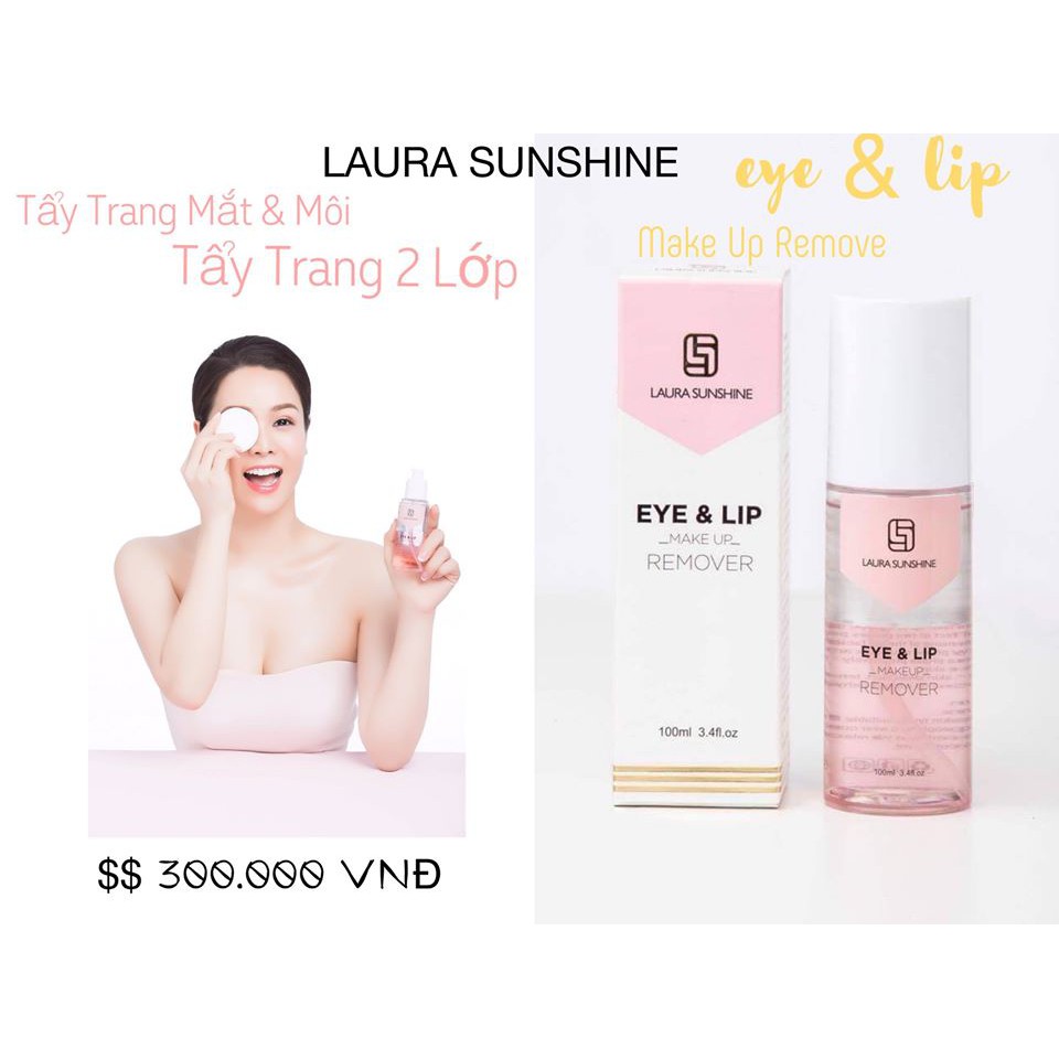 Tẩy trang mắt và môi LAURA SUNSHINE NHẬT KIM ANH