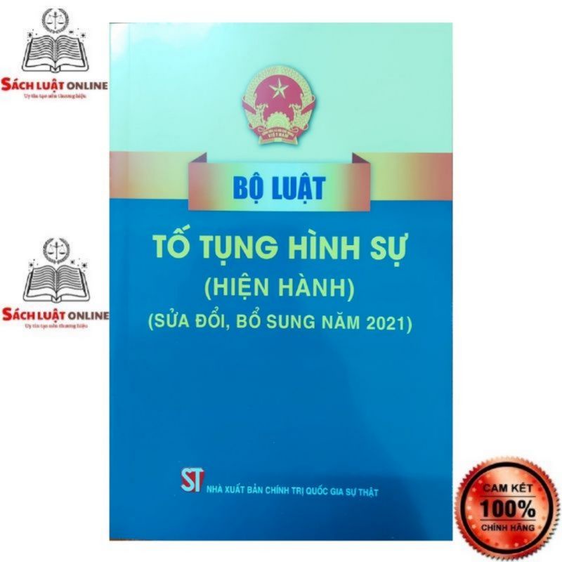 Sách - Combo 2 cuốn Bộ luật tố tụng hình sự  + Tài liệu hướng dẫn môn học Luật tố tụng hình sự Việt Nam