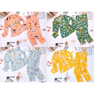 Bộ đồ tole pyjama tay dài quần dài F.21 VNXK