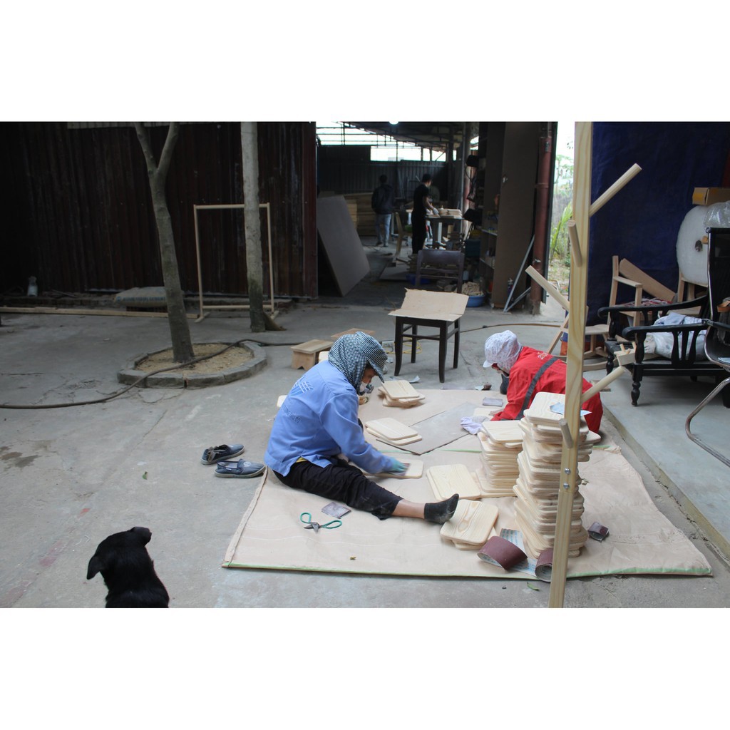 Cây Treo Quần Áo Túi Xách Gỗ Cao Cấp  -Phong Cách Bắc Âu  - Nội Thất Phòng Khách, Phòng Ngủ Bảo Hành 6 Tháng