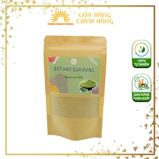 Bột khổ qua rừng nguyên chất 100gr - giảm mụn, mờ thâm nám, trắng da