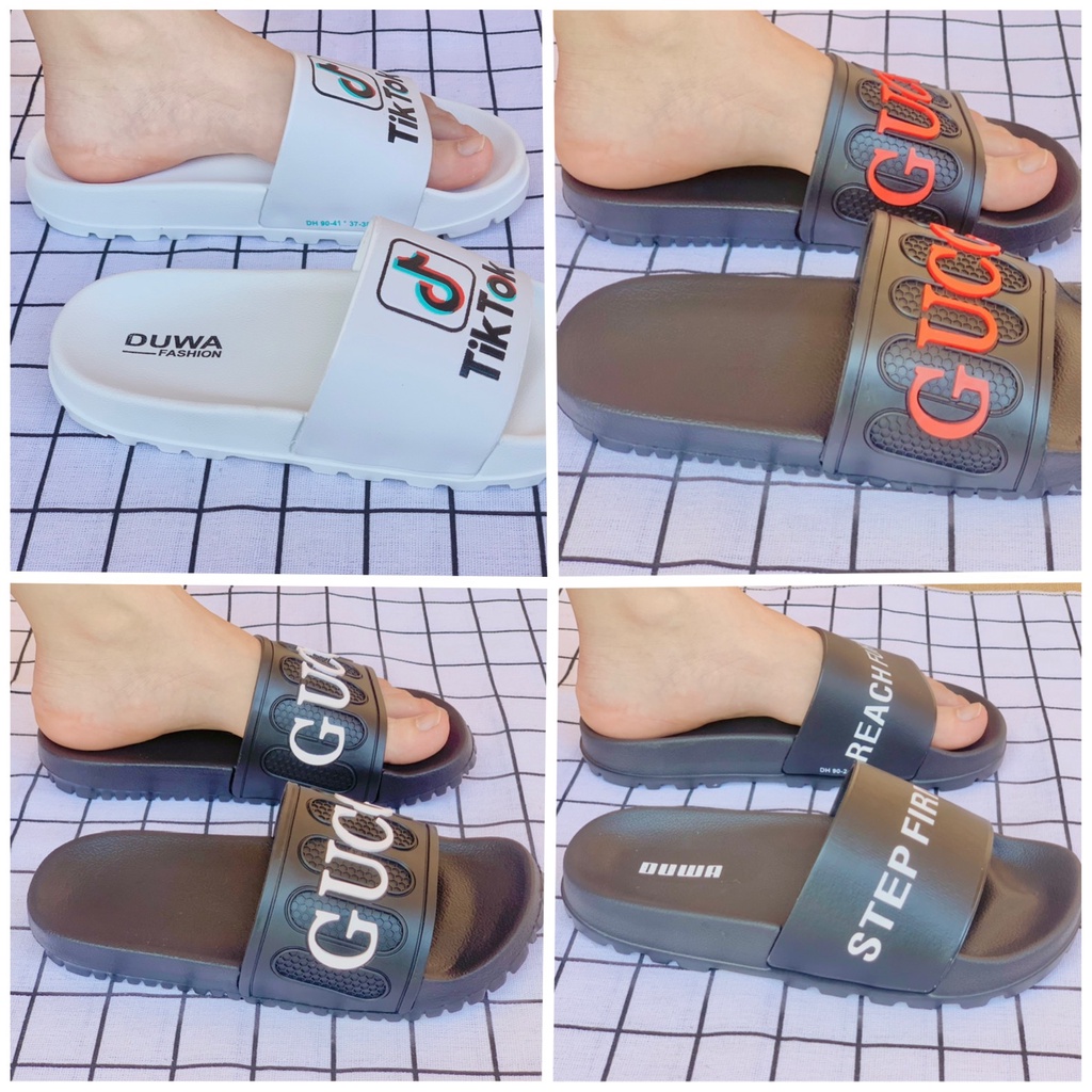 Dép nam nữ quai ngang bản lê unisex thời trang quai chữ chống nước đi mưa thoải mái-giày dép 97
