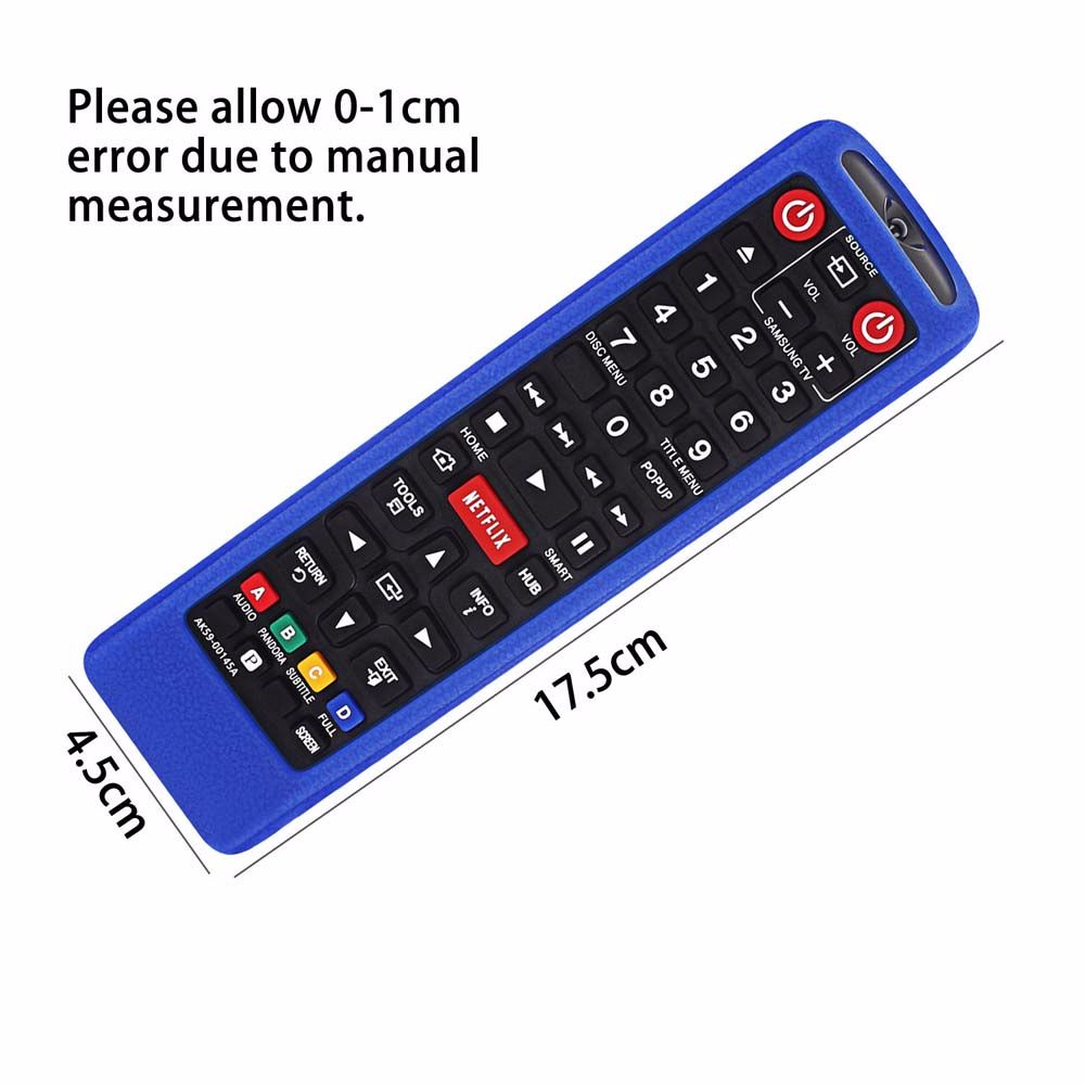 Vỏ bọc điều khiển từ xa bằng silicon dành cho Tv Samsung Aa59-00741A 00637 00817a 00659-00602a Aa59-006A6686/ 00602a