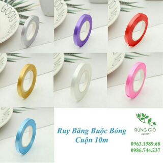 10m Dây duy băng bản 0,5cm