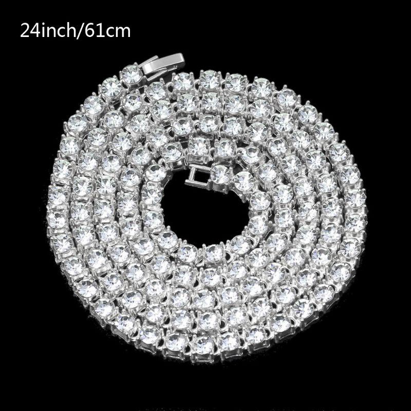 vòng cổ Đính Đá Zircon Thời Trang Cho Nam