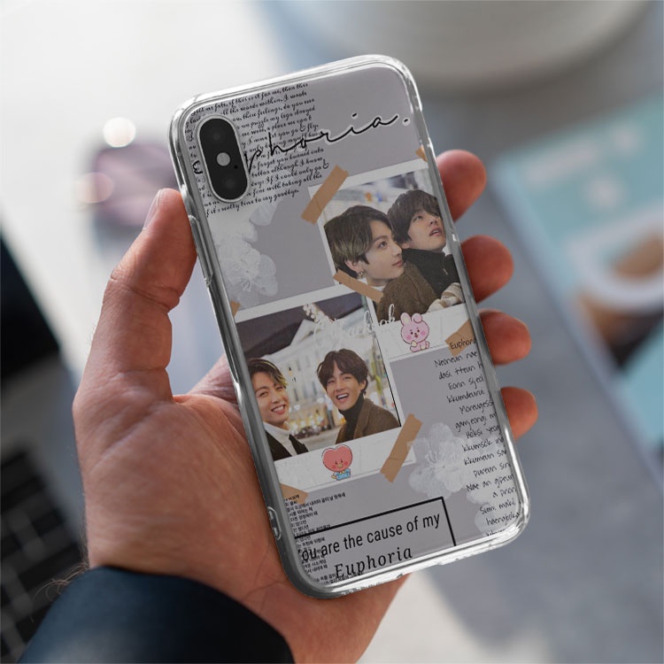 Ốp đt Taekook collage happy cho iphone 6,6plus,7,7plus,8,8plus,x,xr,xs,11,12,pro,max,plus,promax BLUGDR0108
